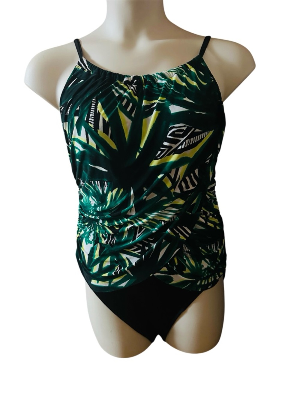 Magicsuit Green Tropical-Print Woman’s One-Piece Swimsuit